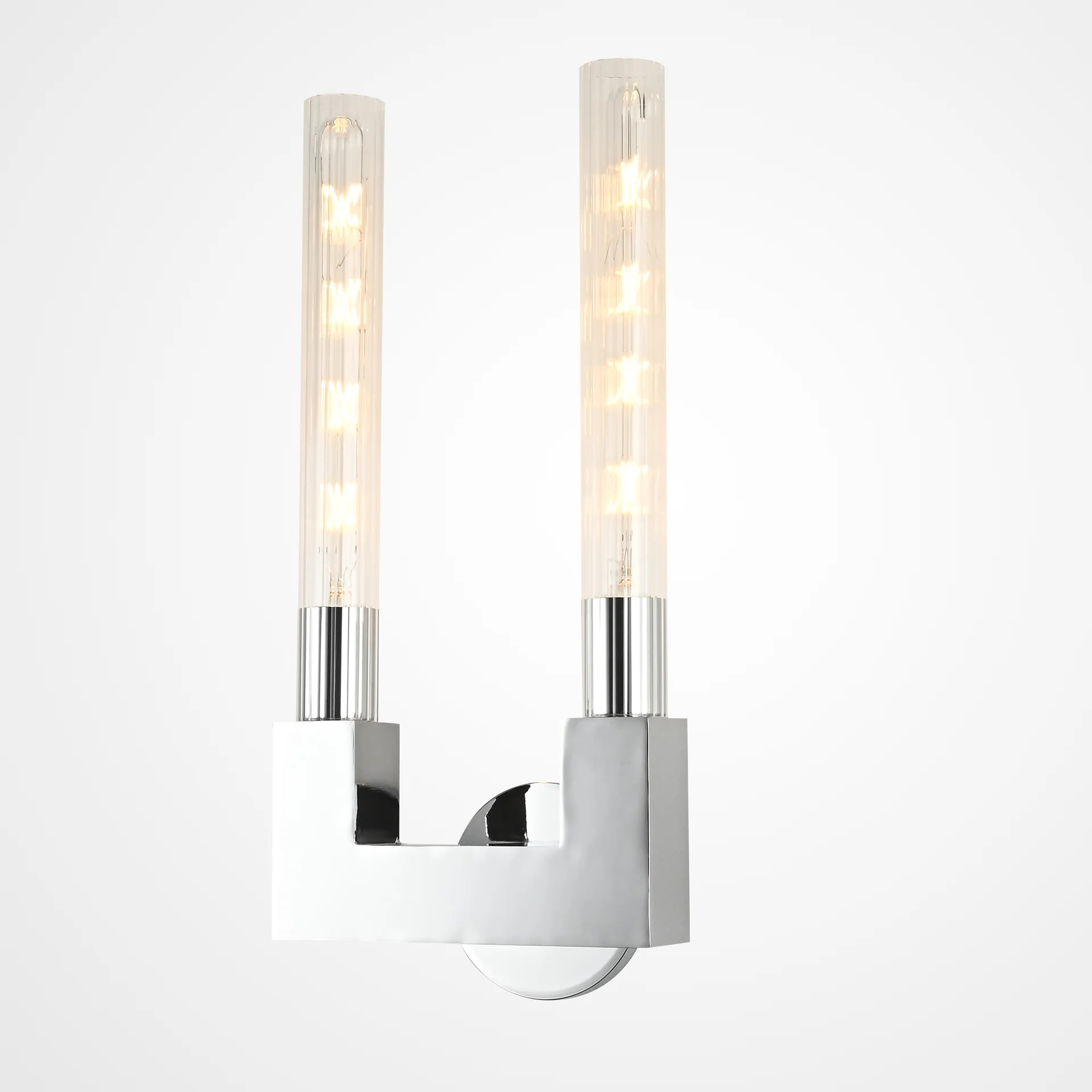 Бра CANELLE wall lamp DOUBLE Sconces Chrome - изображение 1