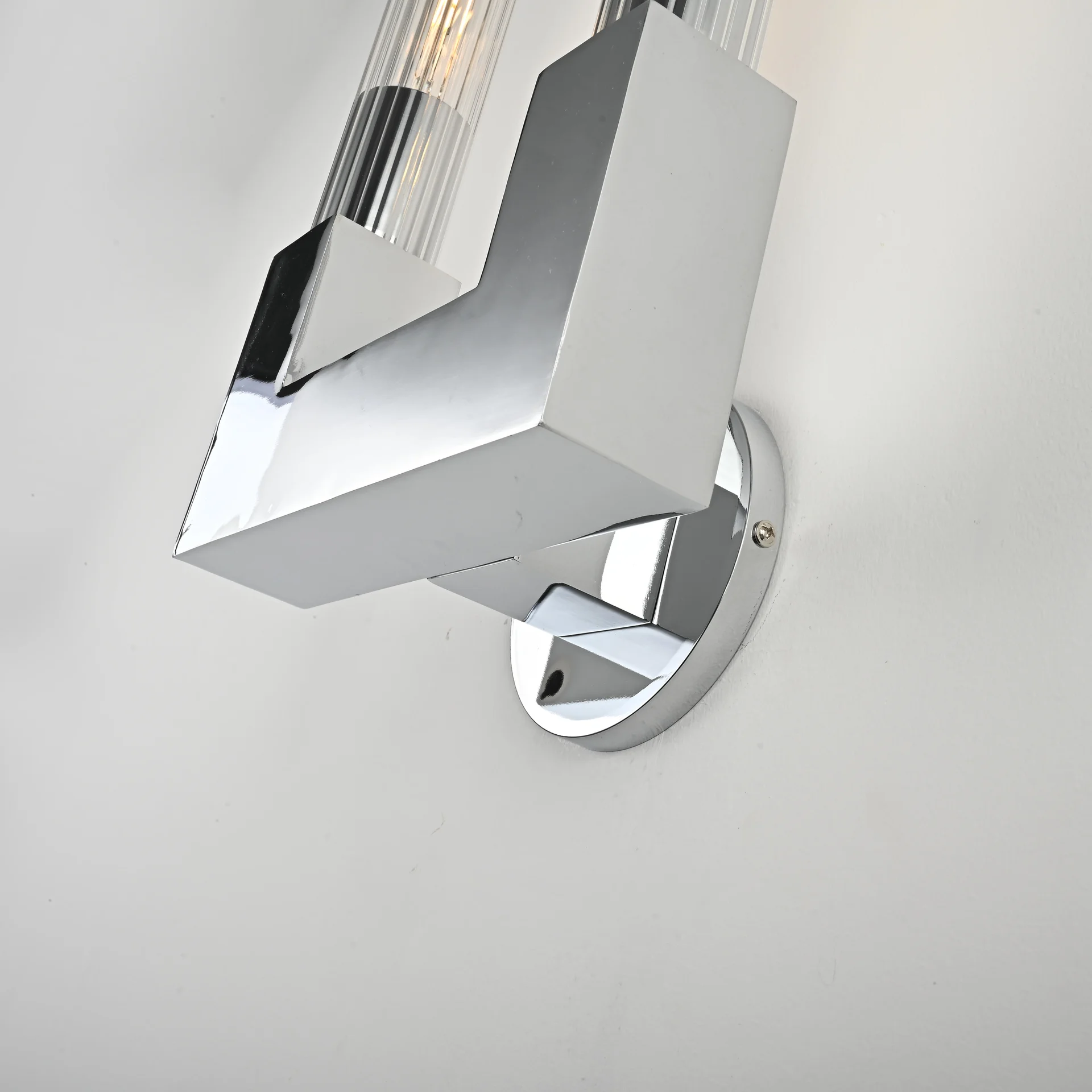 Бра CANELLE wall lamp DOUBLE Sconces Chrome - миниатюра 8