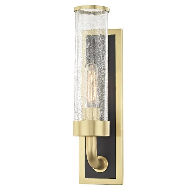 Бра Hudson Valley 1721-AGB Soriano 1 Light Wall Sconce In Aged Brass - миниатюра 14