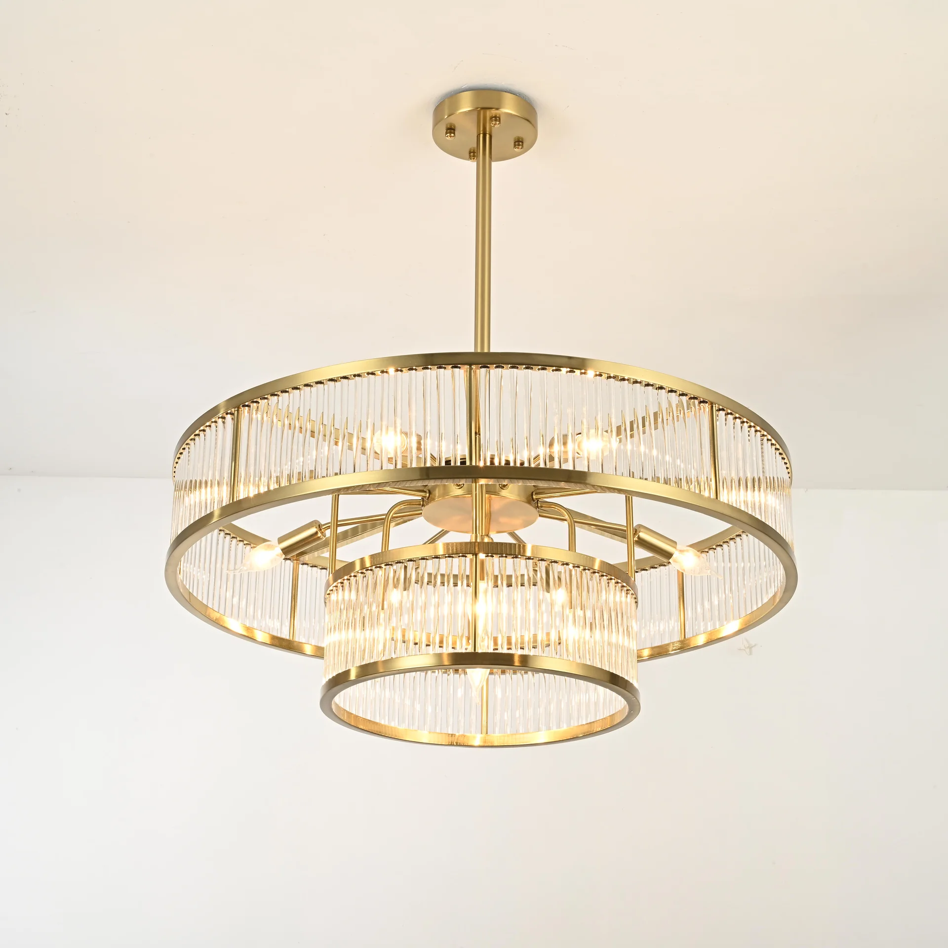 Люстра на штанге RH Marais Round Chandelier D80 - миниатюра 10