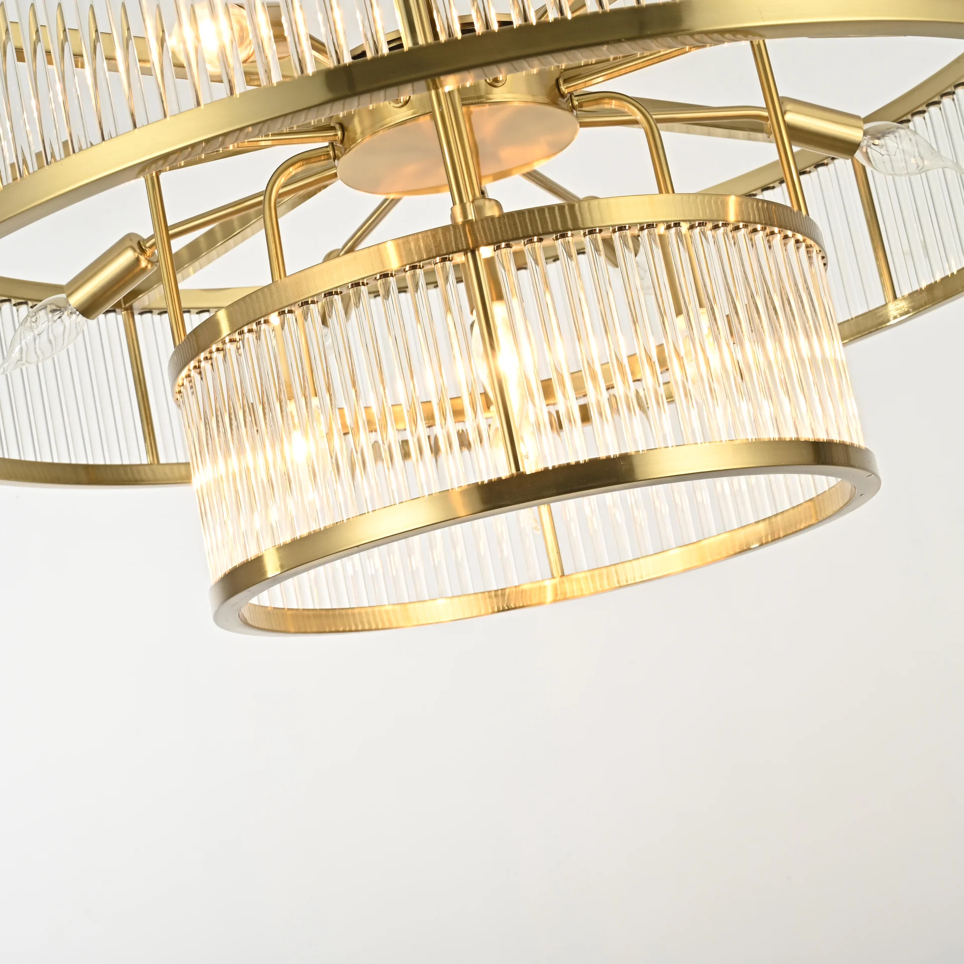 Люстра на штанге RH Marais Round Chandelier D80 - миниатюра 11