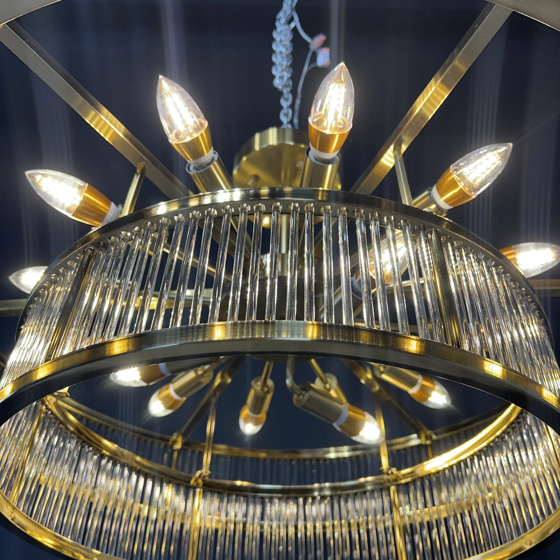Люстра на штанге RH Marais Round Chandelier D80 - миниатюра 15