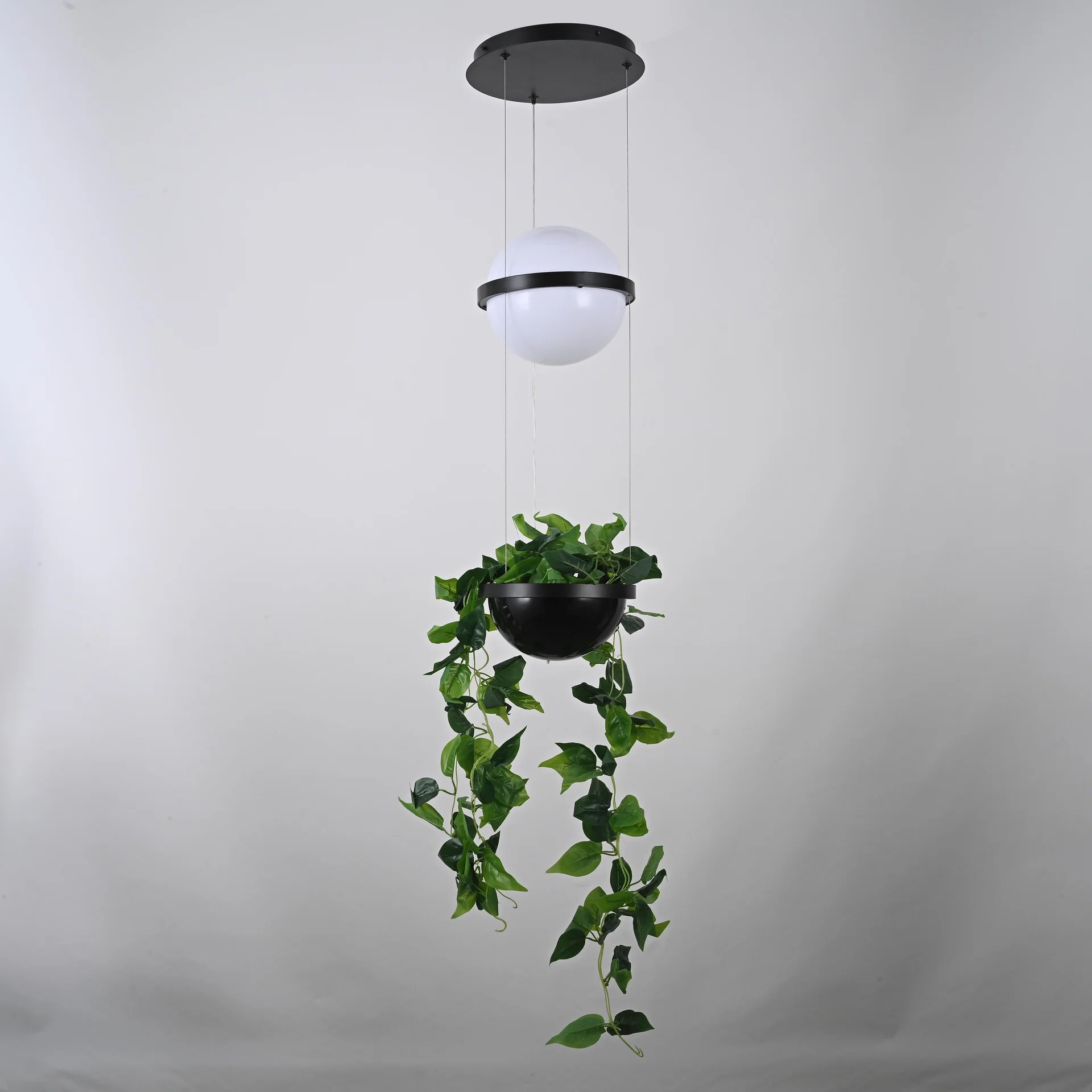 Подвесной светильник PALMA Wall lamp шар + вазон - миниатюра 6