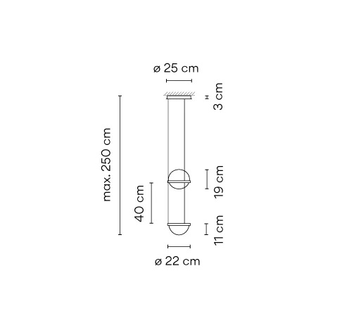 Подвесной светильник PALMA Wall lamp шар + вазон - миниатюра 8