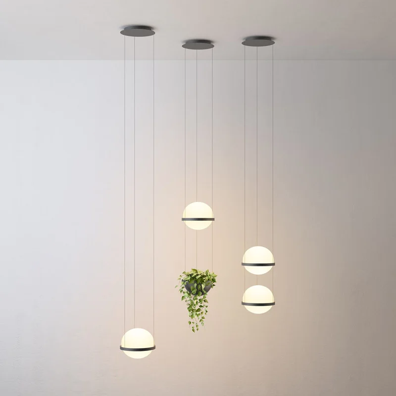 Подвесной светильник PALMA Wall lamp 2 шара - миниатюра 8