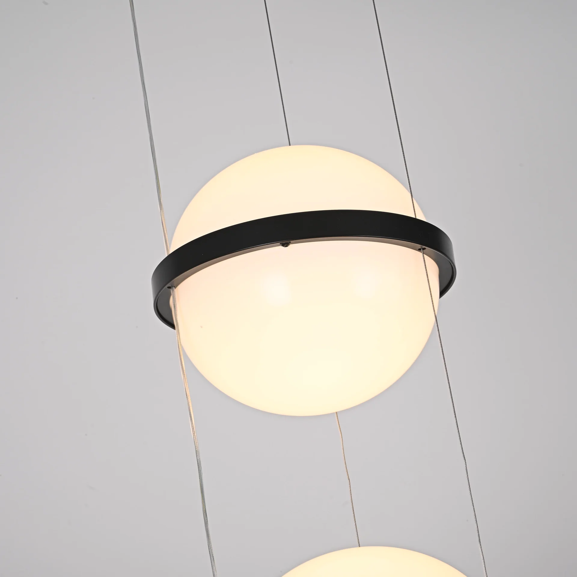 Подвесной светильник PALMA Wall lamp 2 шара + 1 вазон - миниатюра 7
