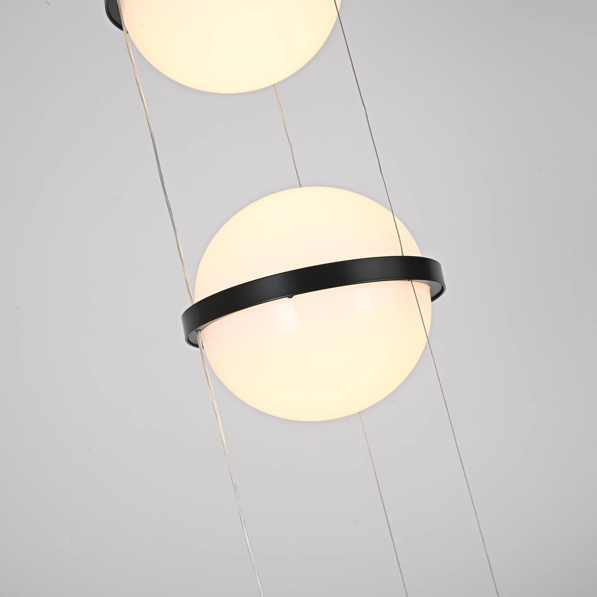 Подвесной светильник PALMA Wall lamp 2 шара + 1 вазон - миниатюра 8