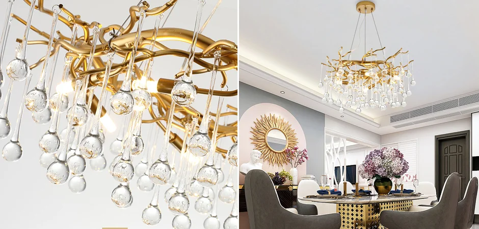 Подвесная люстра Droplet Chandelier - миниатюра 2