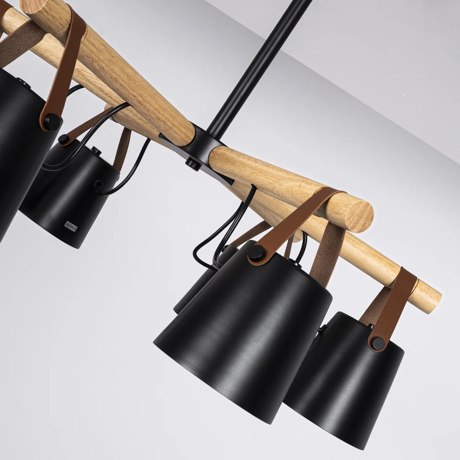 Люстра на штанге NATURA C6 black - миниатюра 14