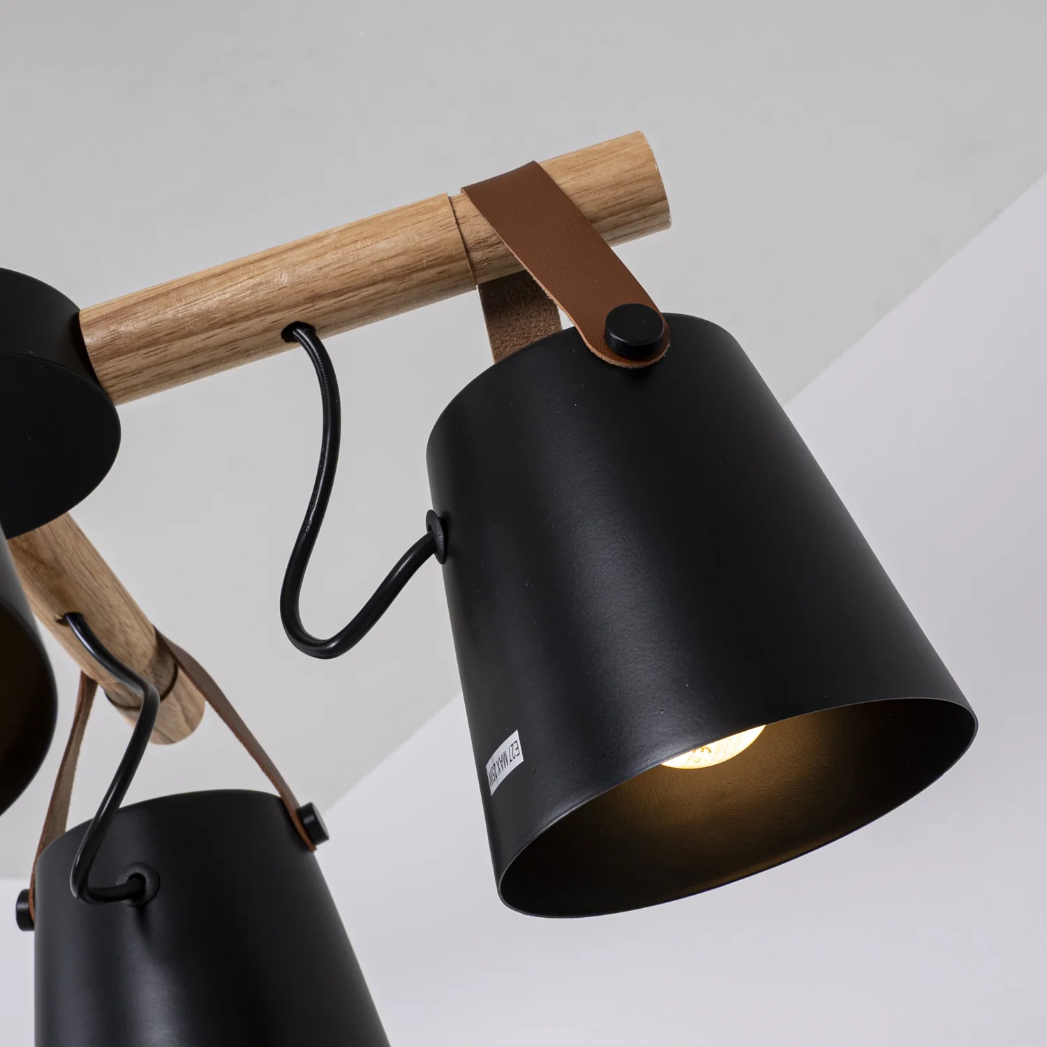 Люстра на штанге NATURA C6 black - миниатюра 5