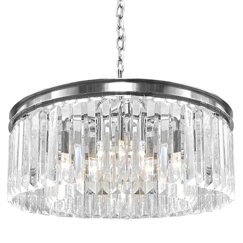 Подвесная люстра RH Odeon Chandelier Silver 80 - изображение 1