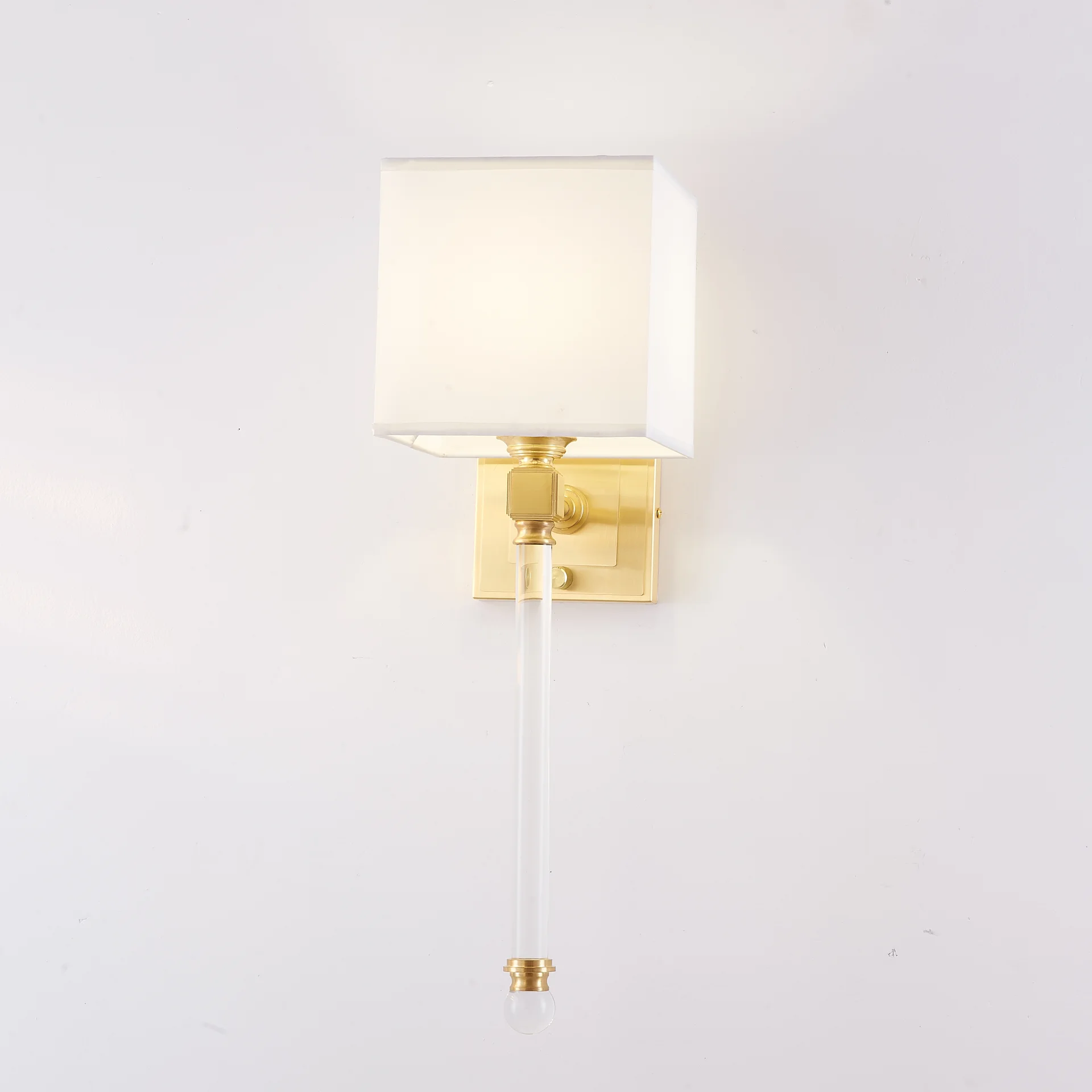 Бра Regina Andrew Crystal Sconce Brass - миниатюра 3