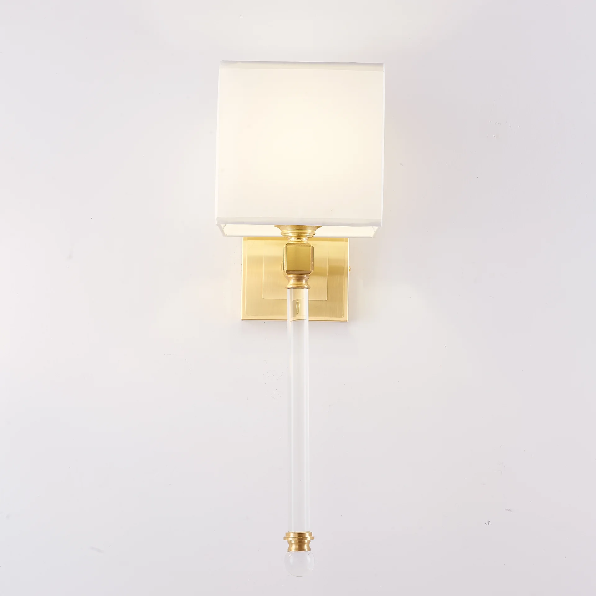 Бра Regina Andrew Crystal Sconce Brass - миниатюра 7