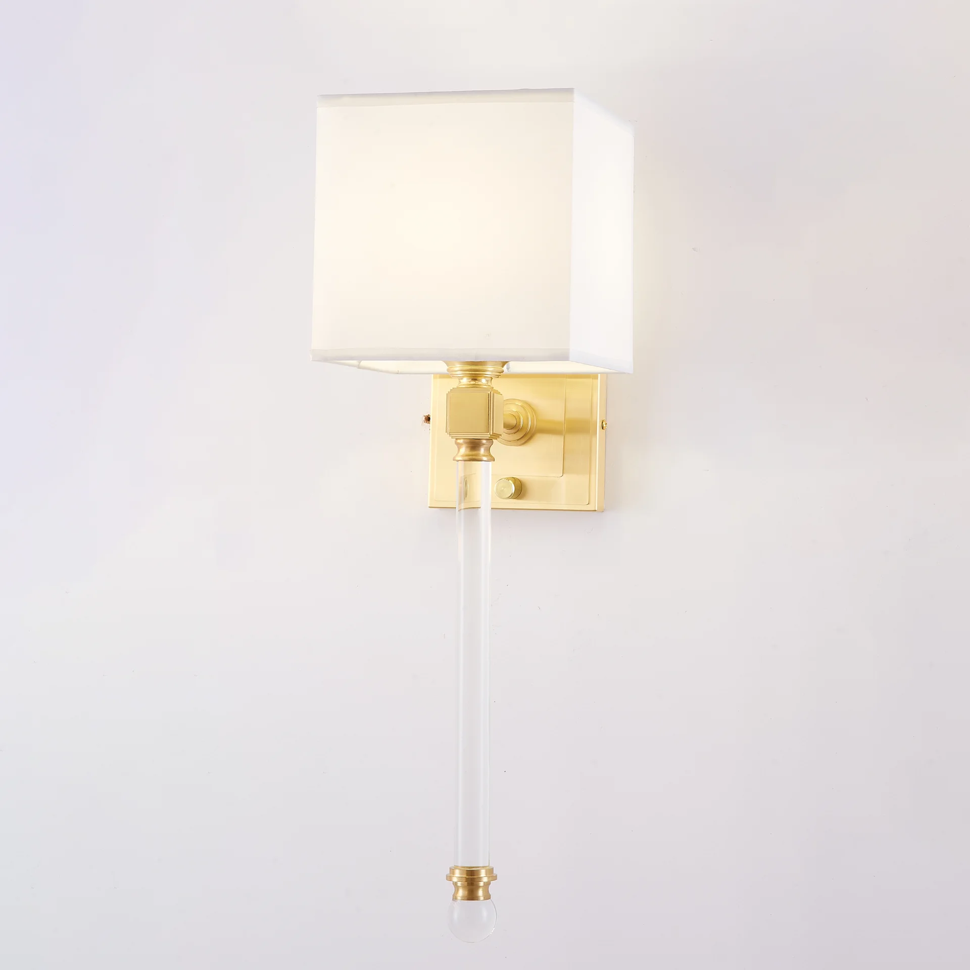 Бра Regina Andrew Crystal Sconce Brass - миниатюра 8