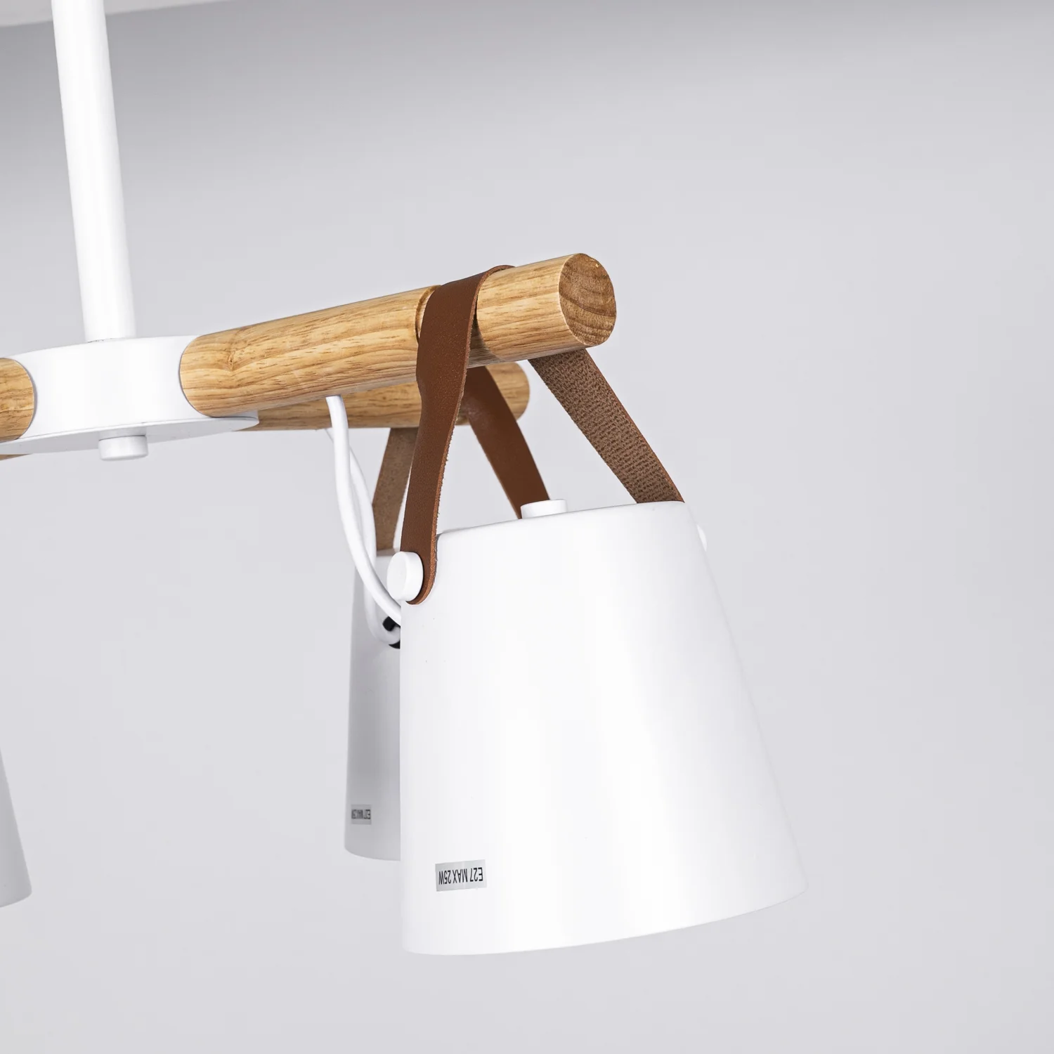 Люстра на штанге NATURA C4 white - миниатюра 11
