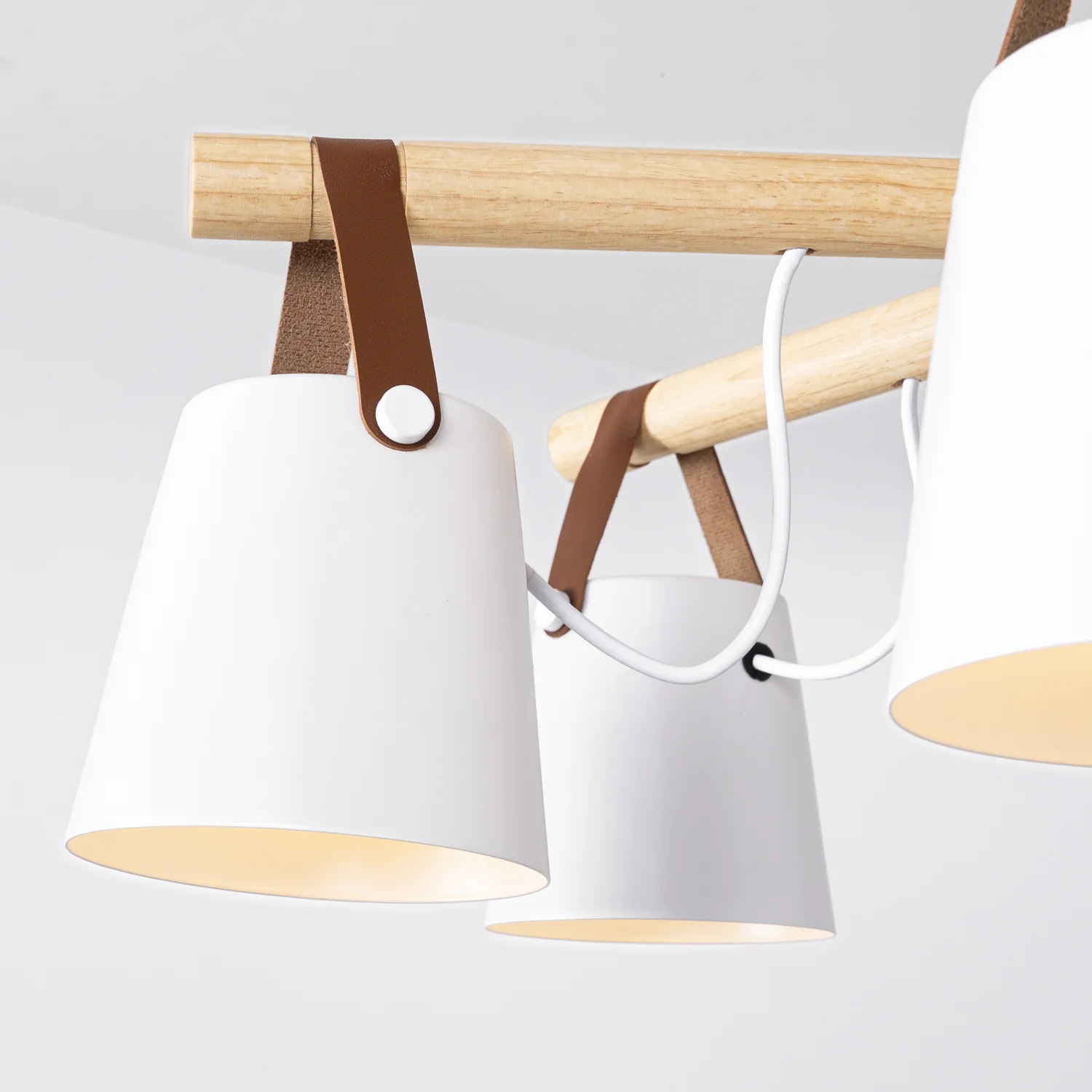 Люстра на штанге NATURA C8 white - миниатюра 4