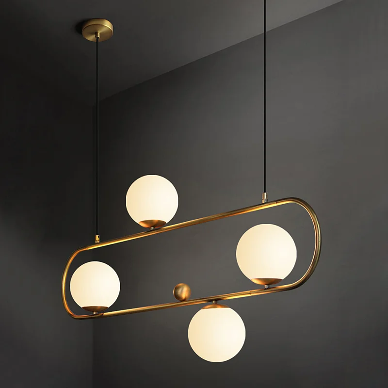 Подвесной реечный светильник HOOP L120 Bronze - миниатюра 4