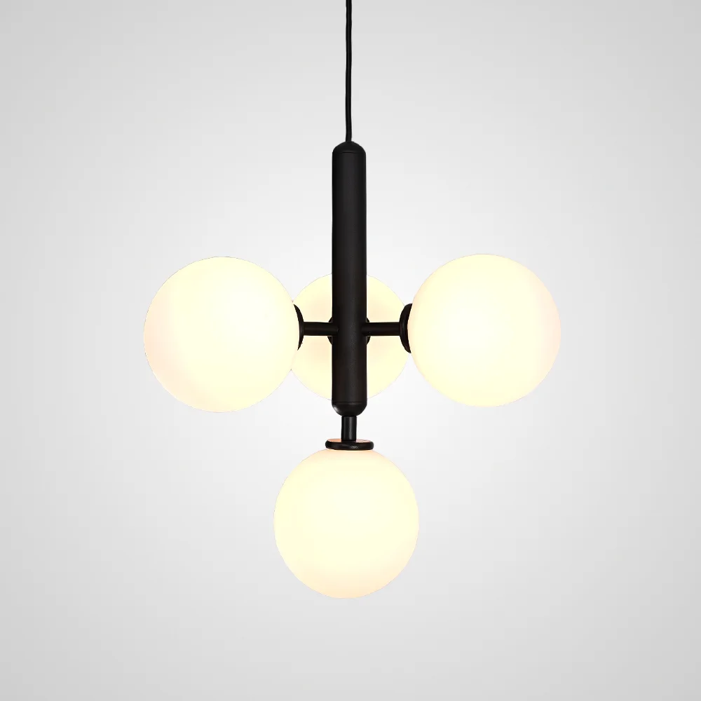 Подвесной светильник RAFFIN 4 White Black - изображение 1