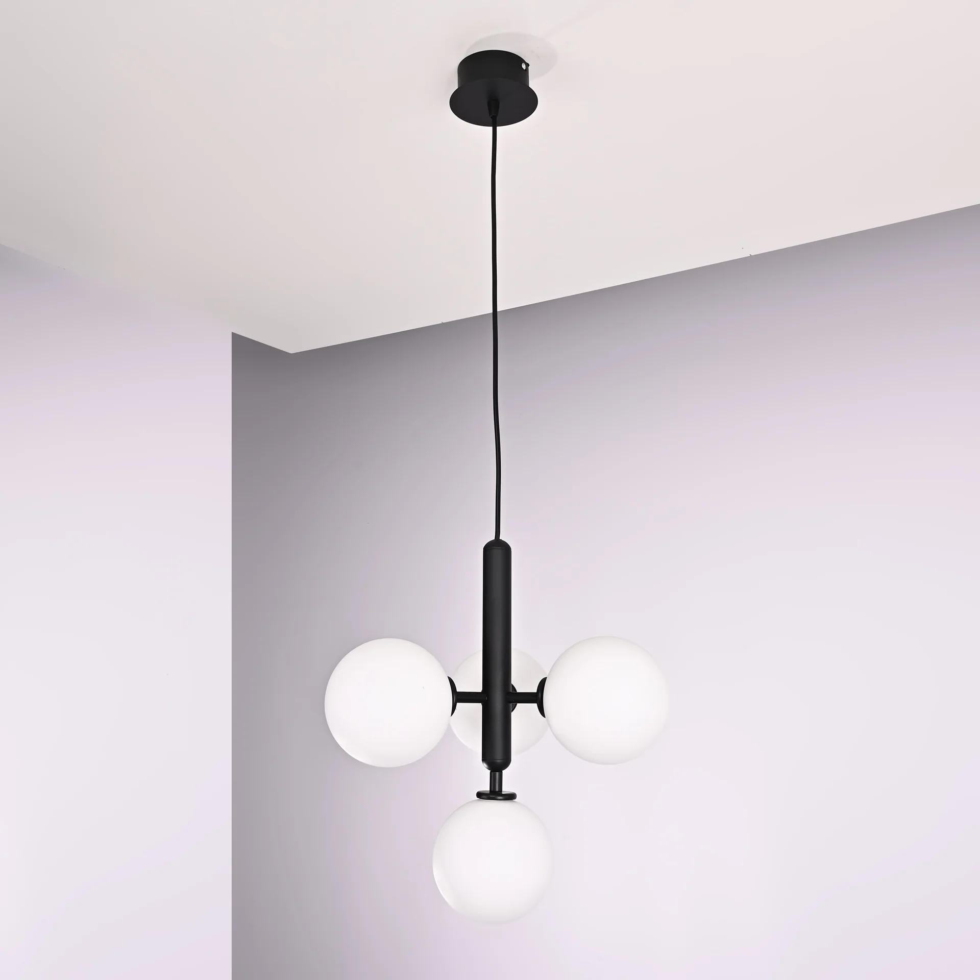 Подвесной светильник RAFFIN 4 White Black - миниатюра 4