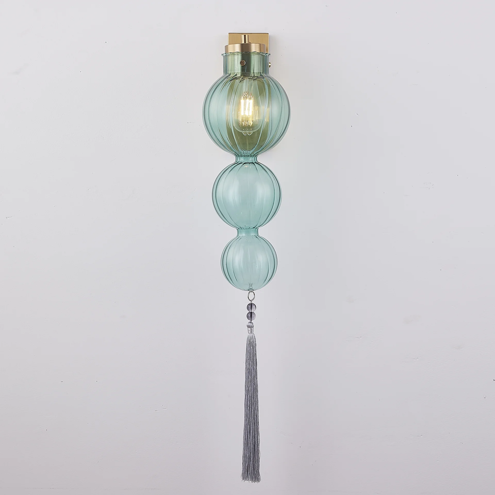 Бра Heathfield Lighting - Medina Wall brass/blue - миниатюра 2