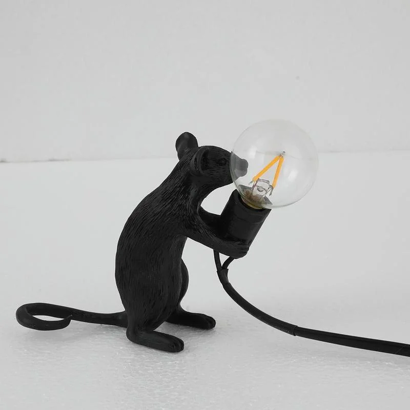 Настольная лампа Mouse Sitting Черный - изображение 1