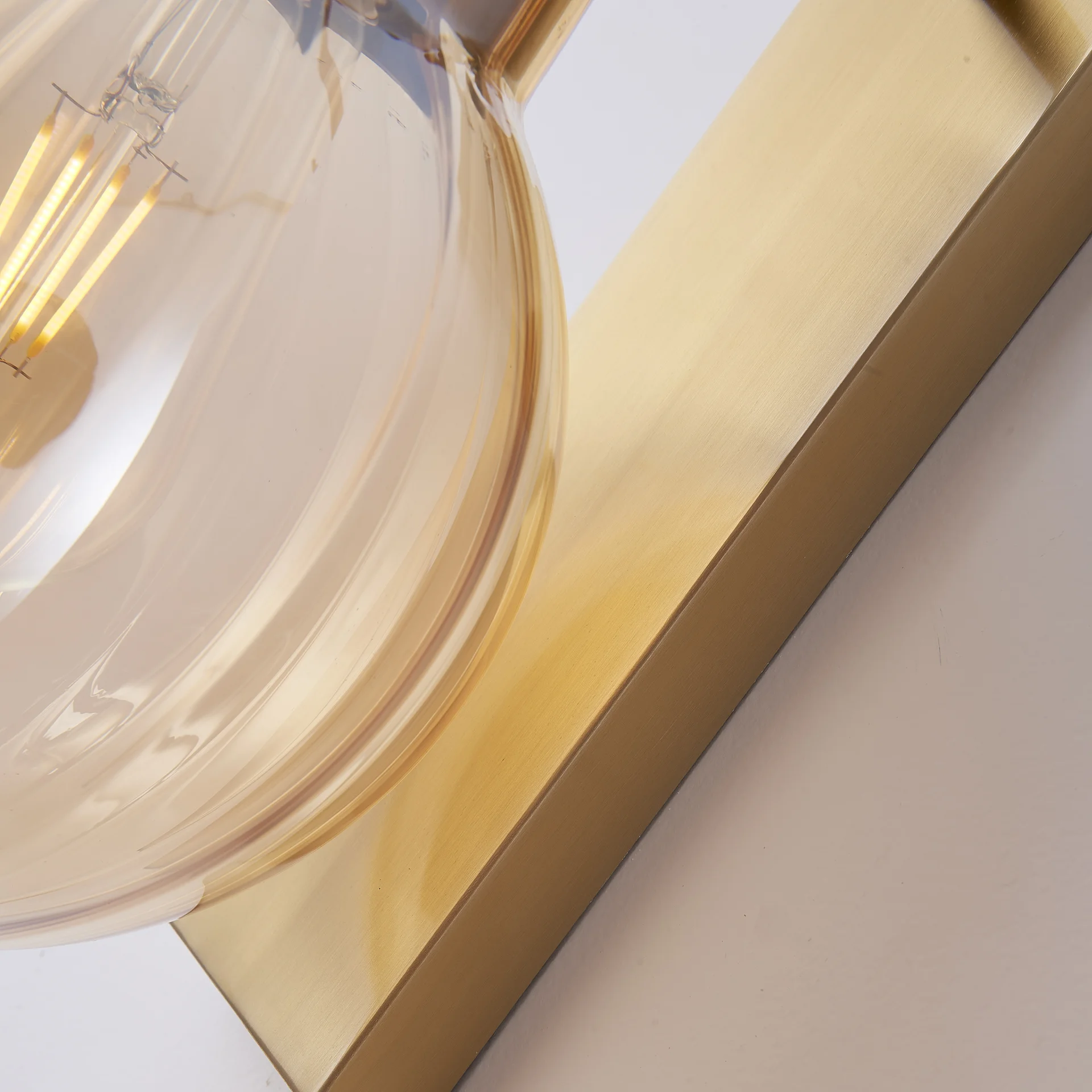 Бра Heathfield Lighting - Medina Wall brass/amber - миниатюра 7