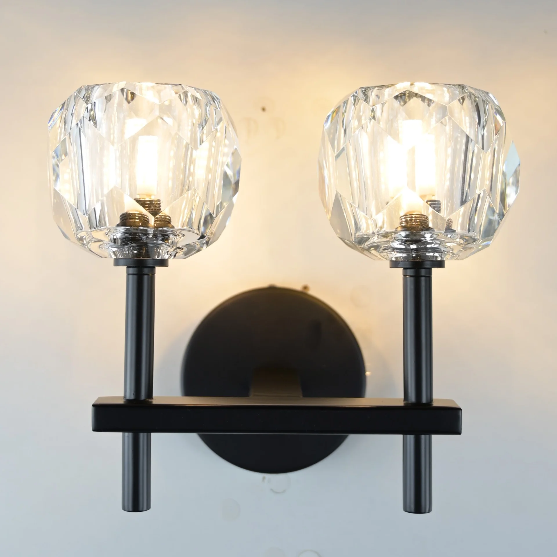 Бра Boule de Cristal Double Sconce Brass Черный - миниатюра 15