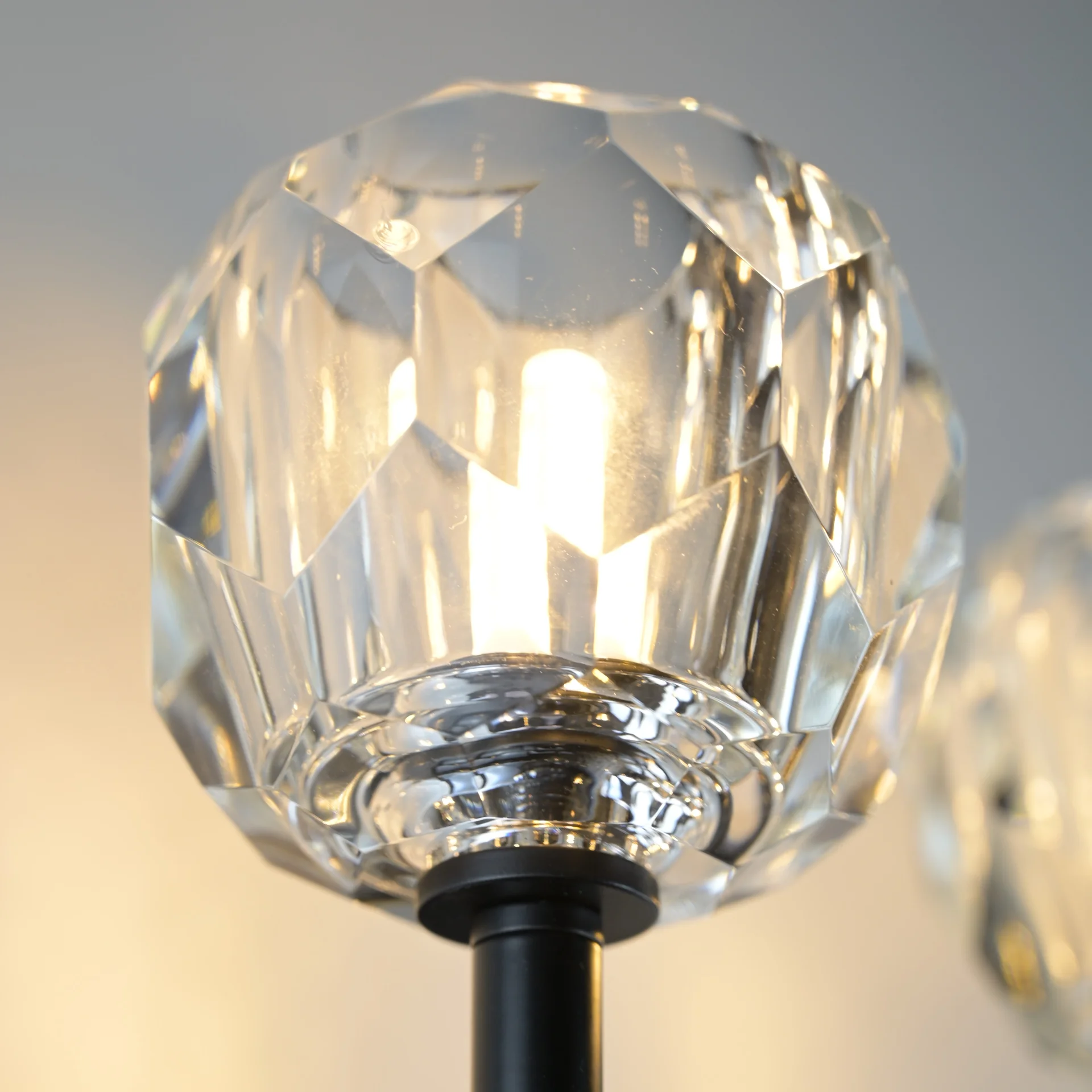 Бра Boule de Cristal Double Sconce Brass Черный - миниатюра 9