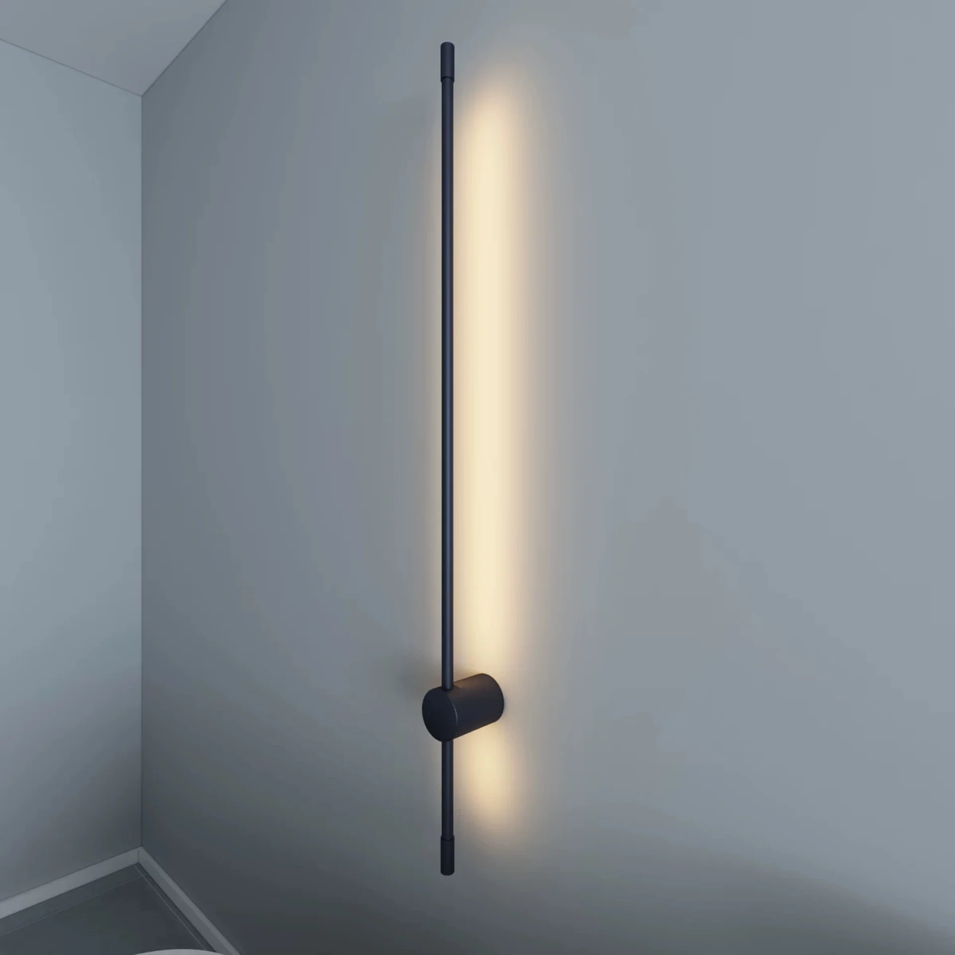 Настенный светильник Wall LINES L100 Black - миниатюра 6