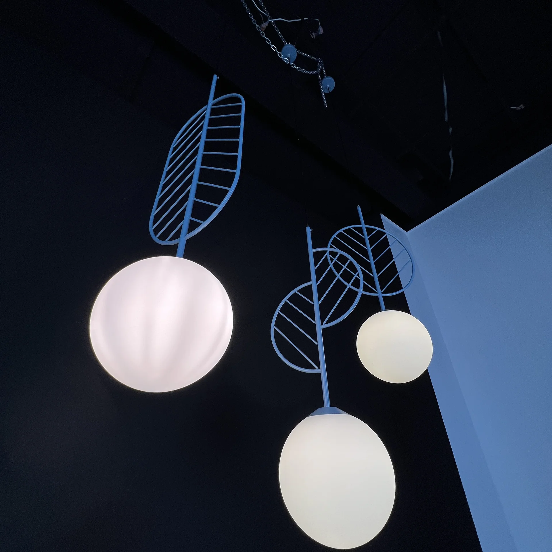 Подвесной светильник LEAF C Голубой - миниатюра 21