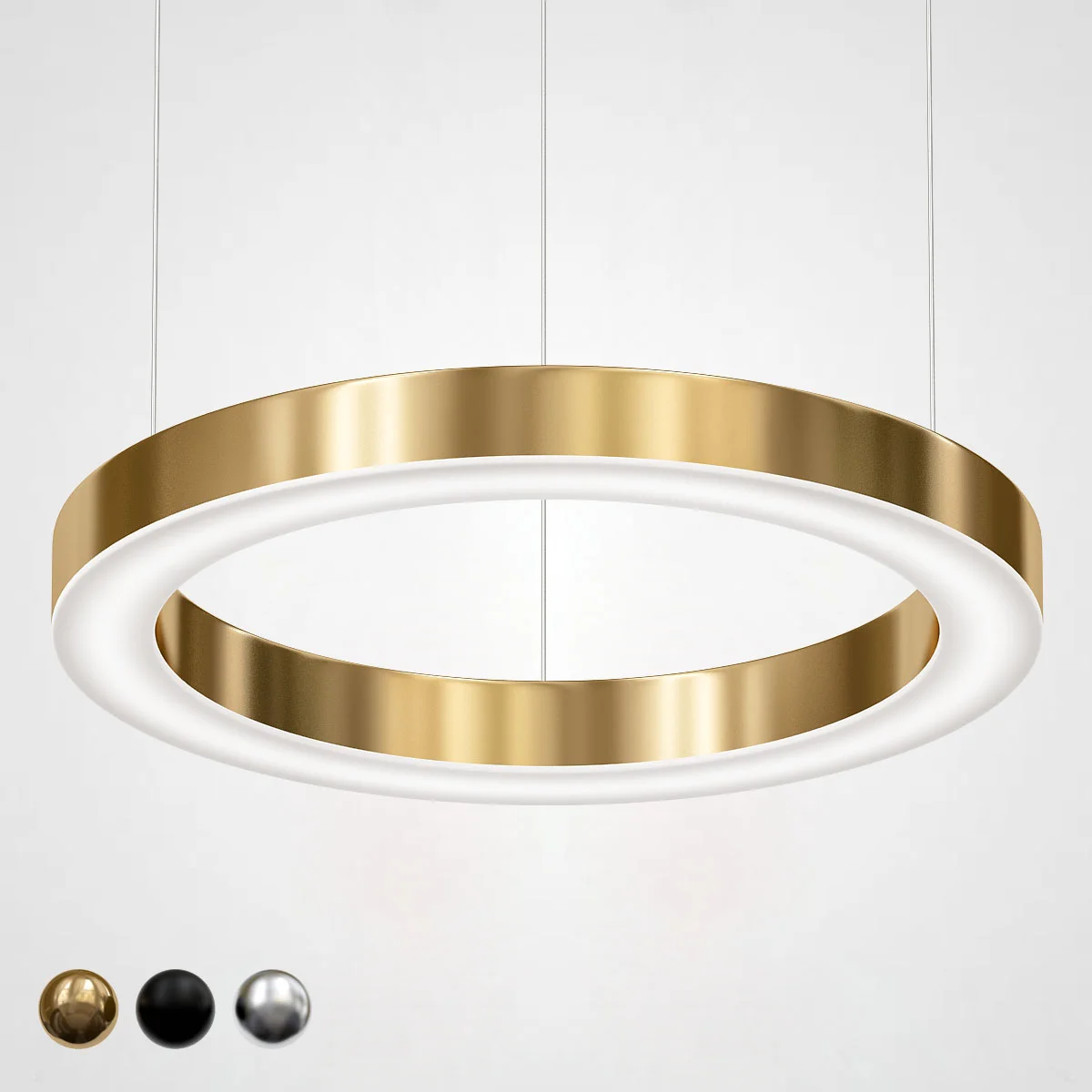 Люстра Light Ring Horizontal D60 Золото - изображение 1