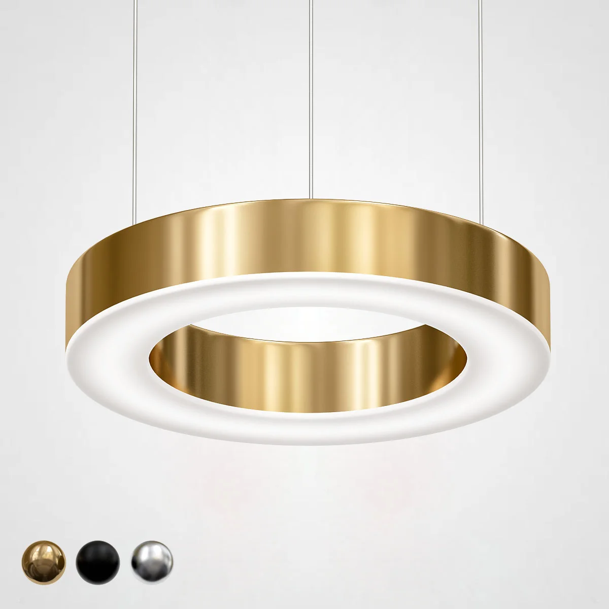 Люстра Light Ring Horizontal D30 Золото - изображение 1