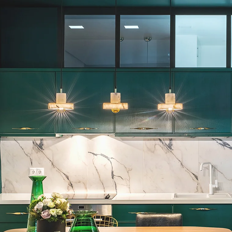 Подвесной светильник STONE PENDANT Green by ImperiumLoft - миниатюра 14