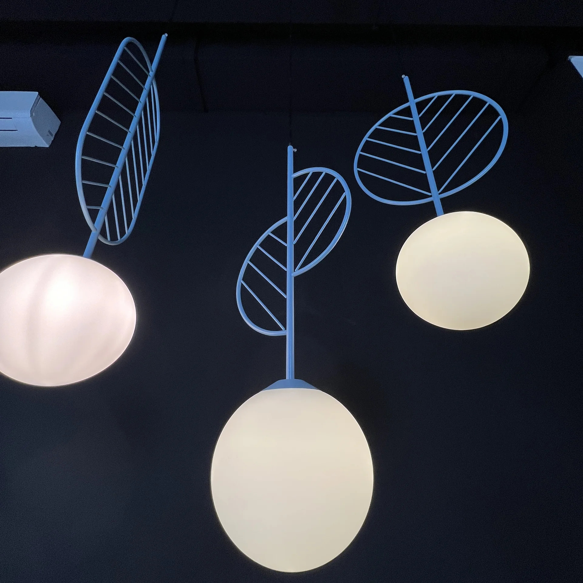 Подвесной светильник LEAF B Голубой - миниатюра 9