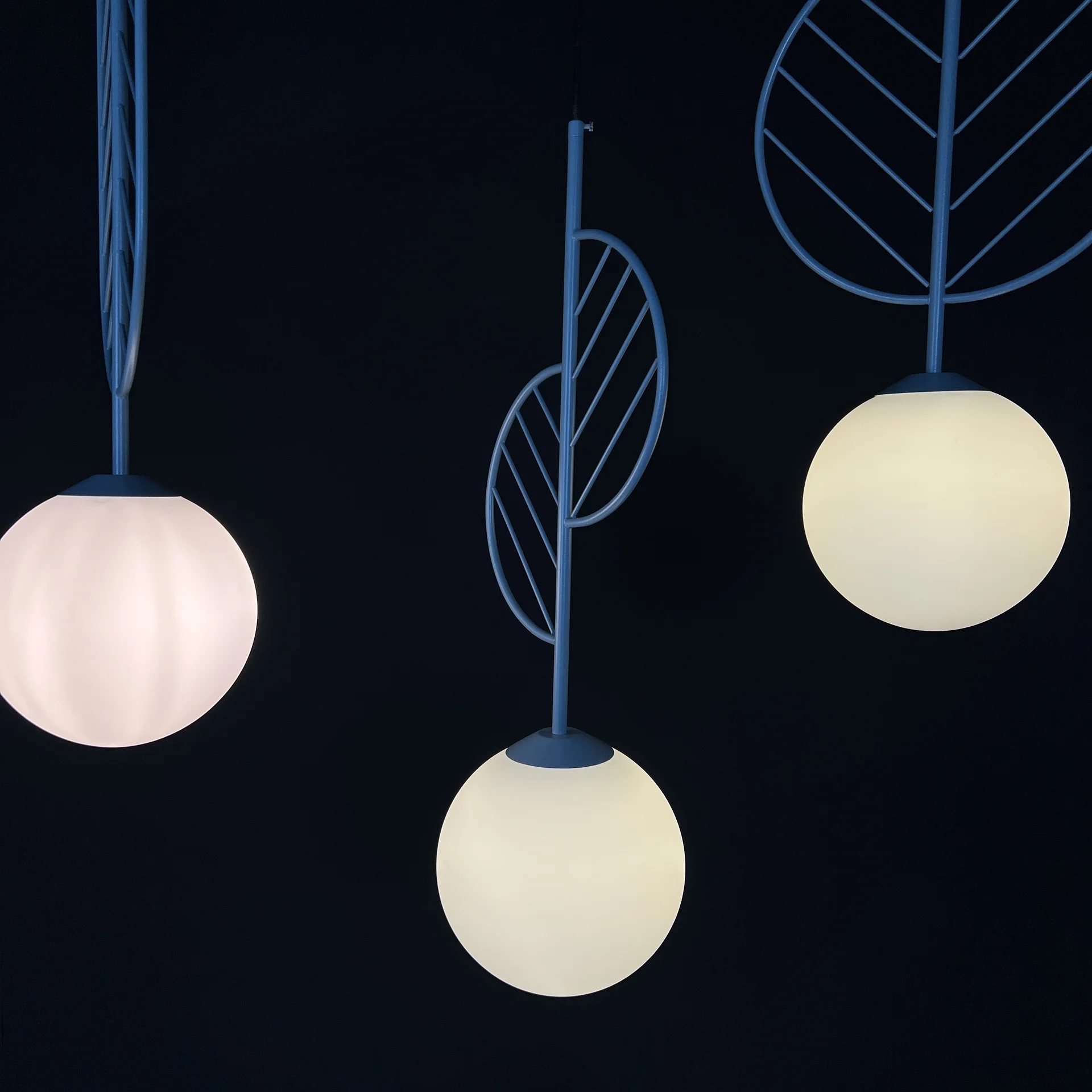 Подвесной светильник LEAF A Голубой - миниатюра 7