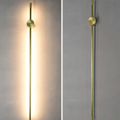 Настенный светильник Wall LINES L60 Gold - миниатюра 8