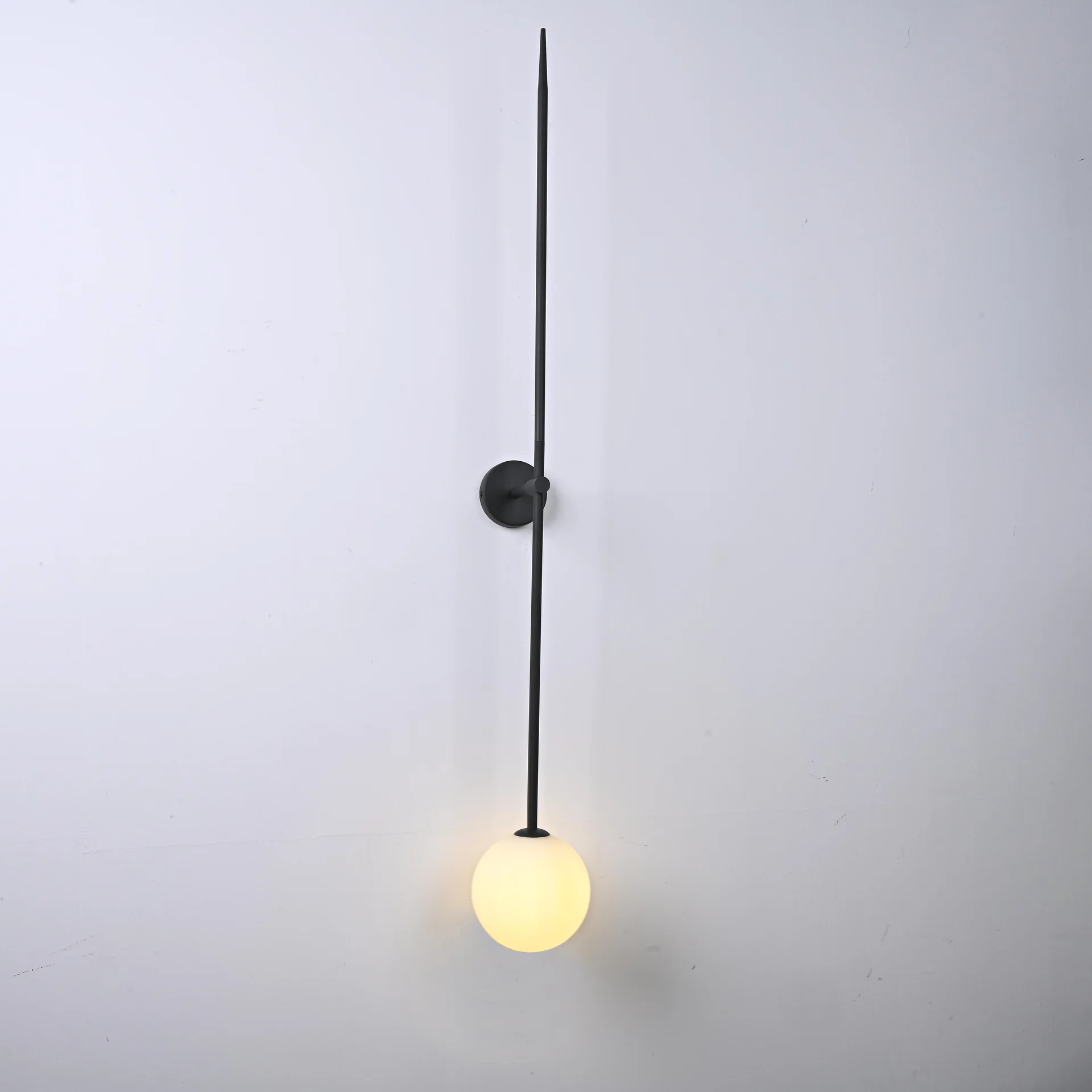Настенный светильник LINES Ball 150 Black - миниатюра 2
