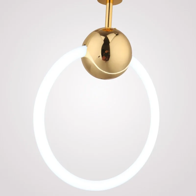Подвесной светильник RING L D30 Золото - миниатюра 4
