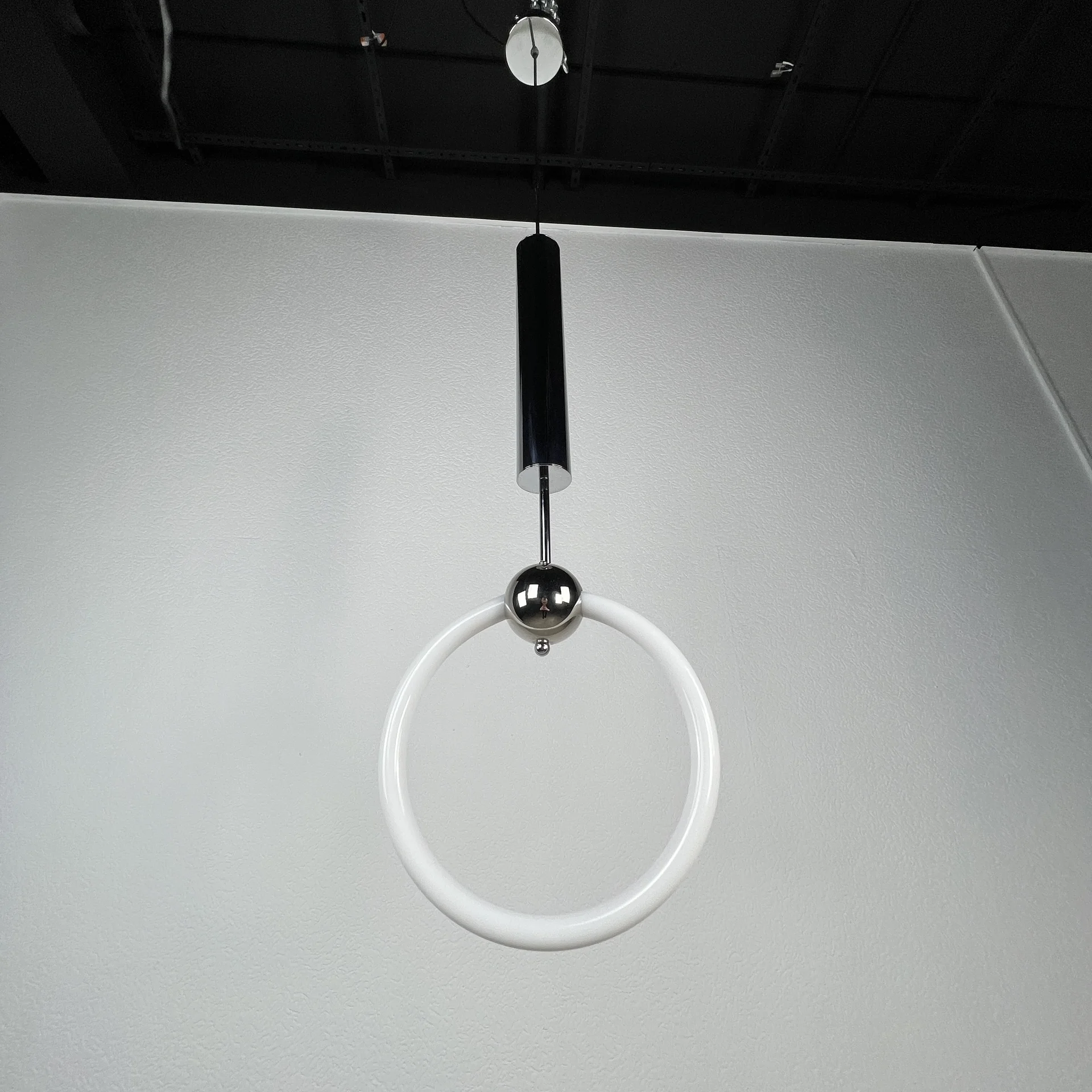 Подвесной светильник RING L D30 Серебро - миниатюра 11