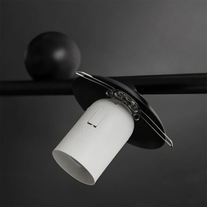 Подвесной реечный светильник HOOP L90 Black - миниатюра 12