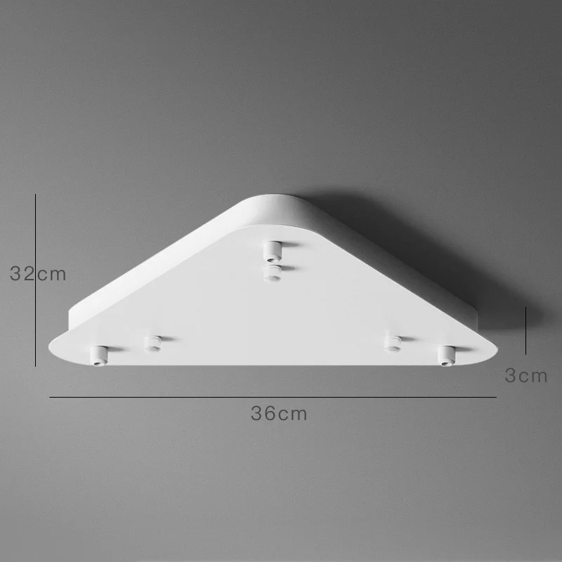 Потолочное крепление из металла треугольной формы CEILING MOUNT 10 - миниатюра 6