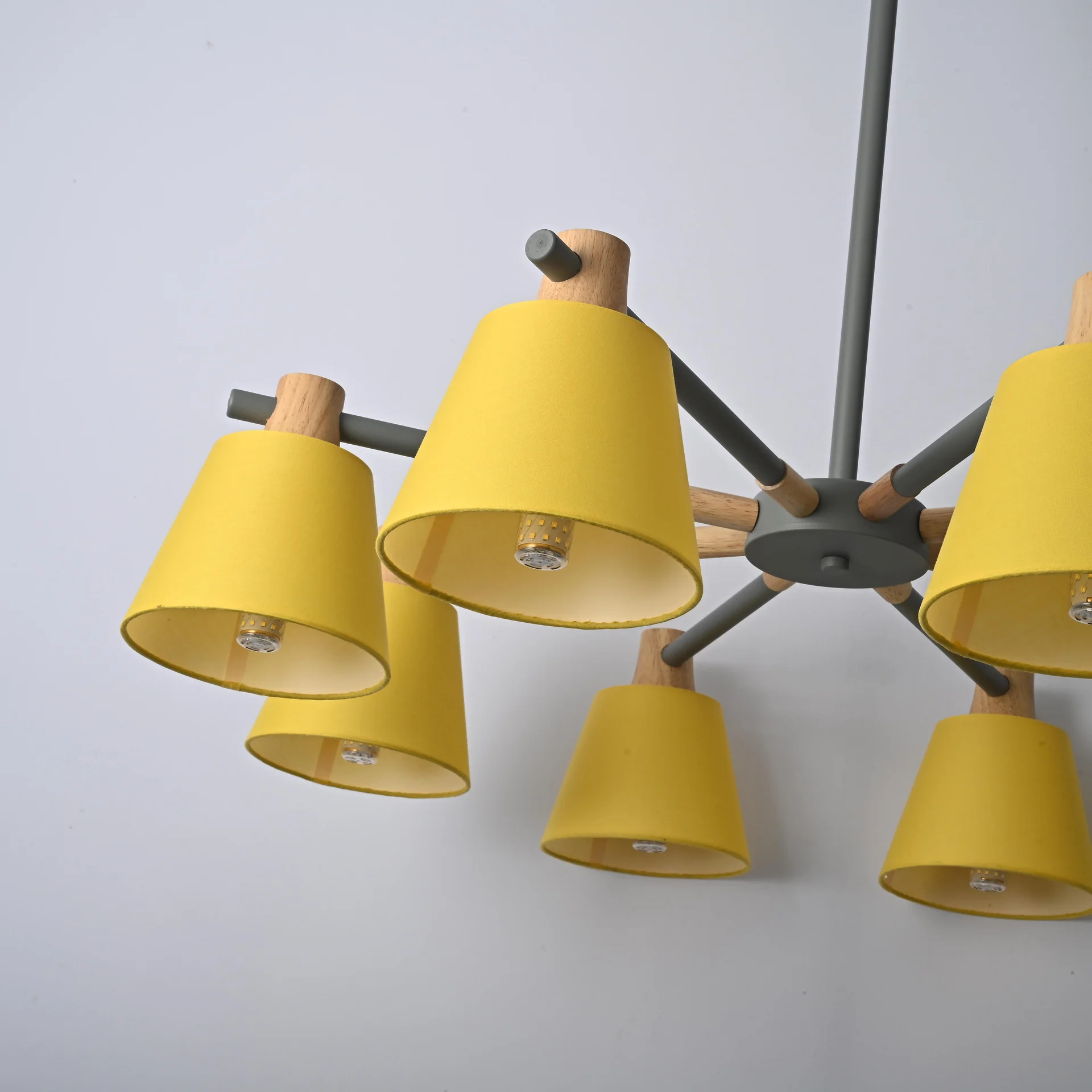 Люстра на штанге NATURA A YELLOW 8 - миниатюра 6