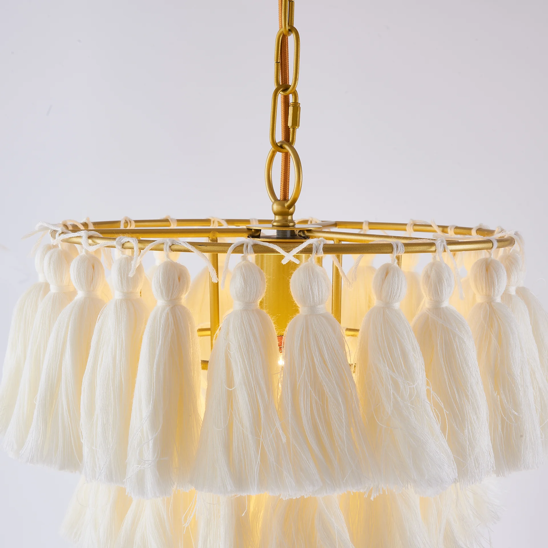 Подвесной светильник TASSEL Бежевый - миниатюра 8