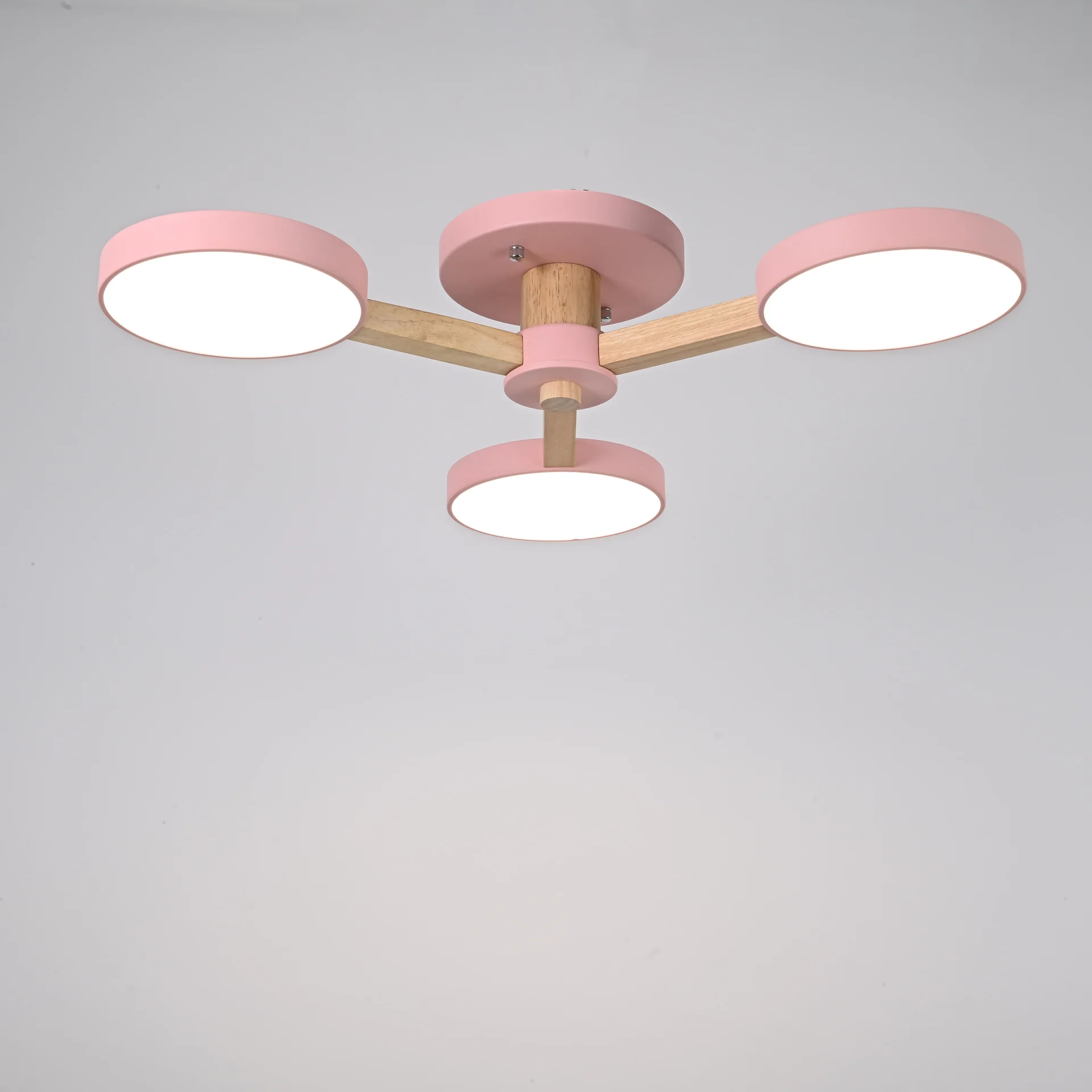 Потолочная люстра TURNA 3 Pink - миниатюра 4