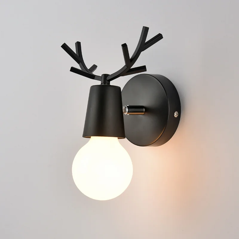Бра с рожками DEER A Black - миниатюра 11
