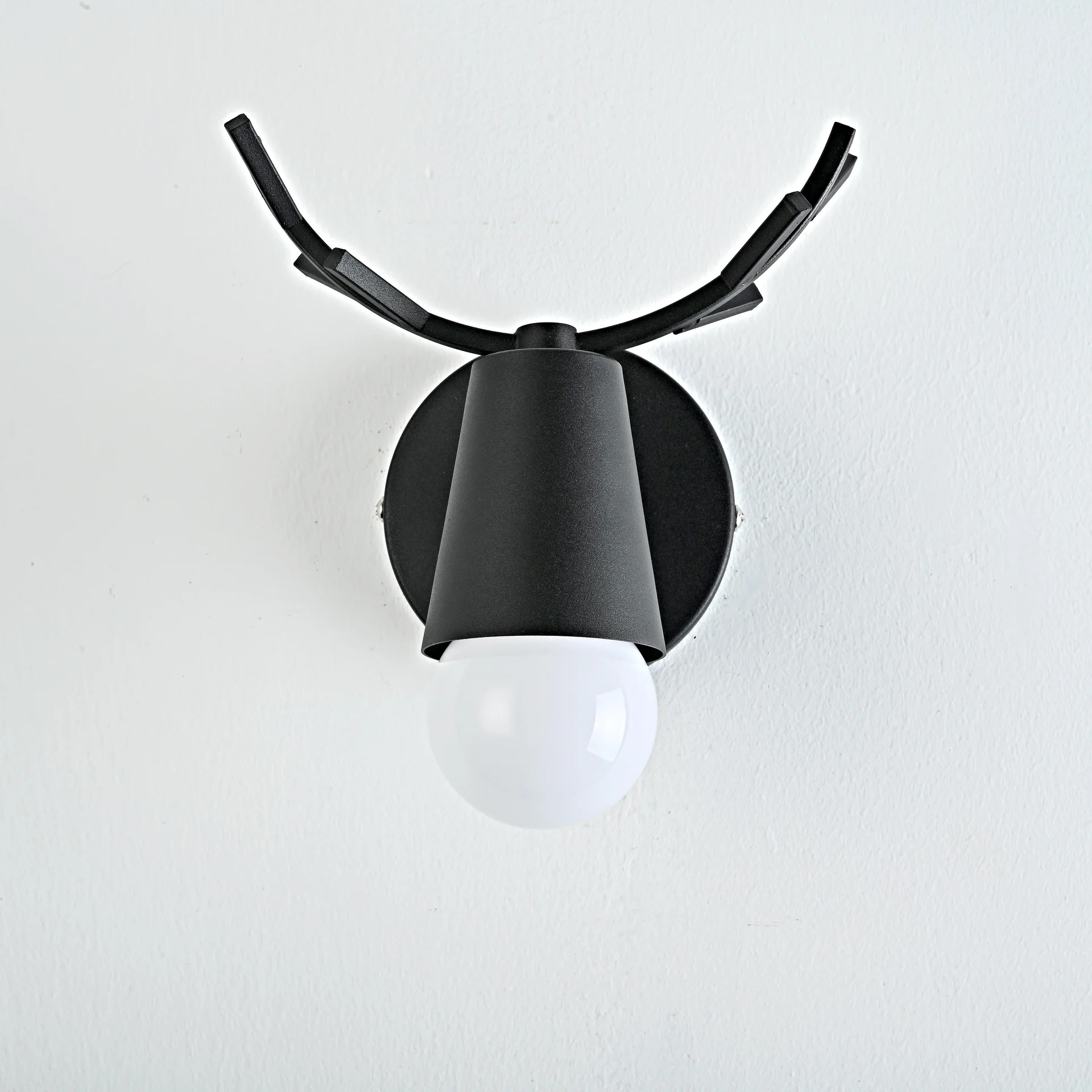 Бра с рожками DEER A Black - миниатюра 4
