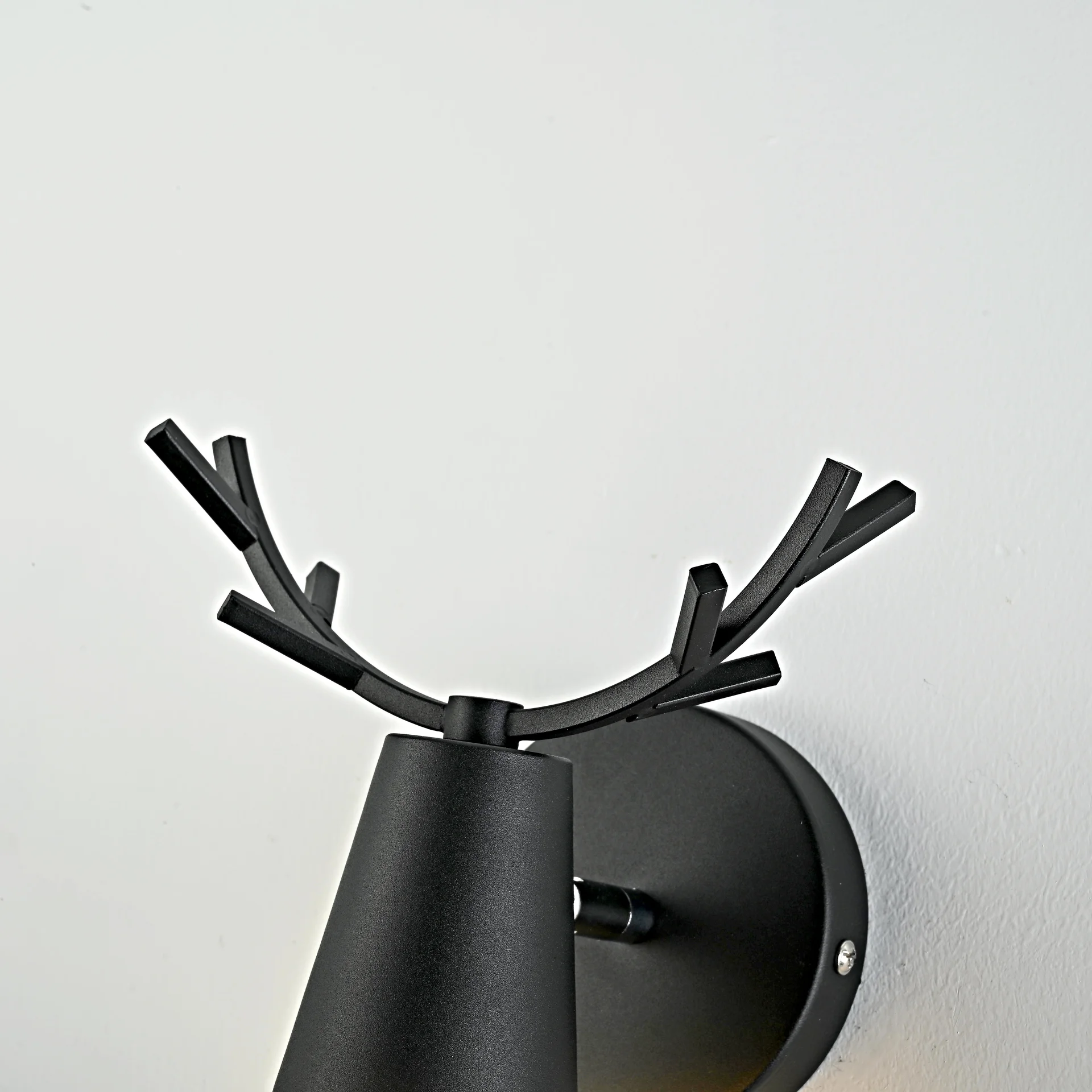 Бра с рожками DEER A Black - миниатюра 9