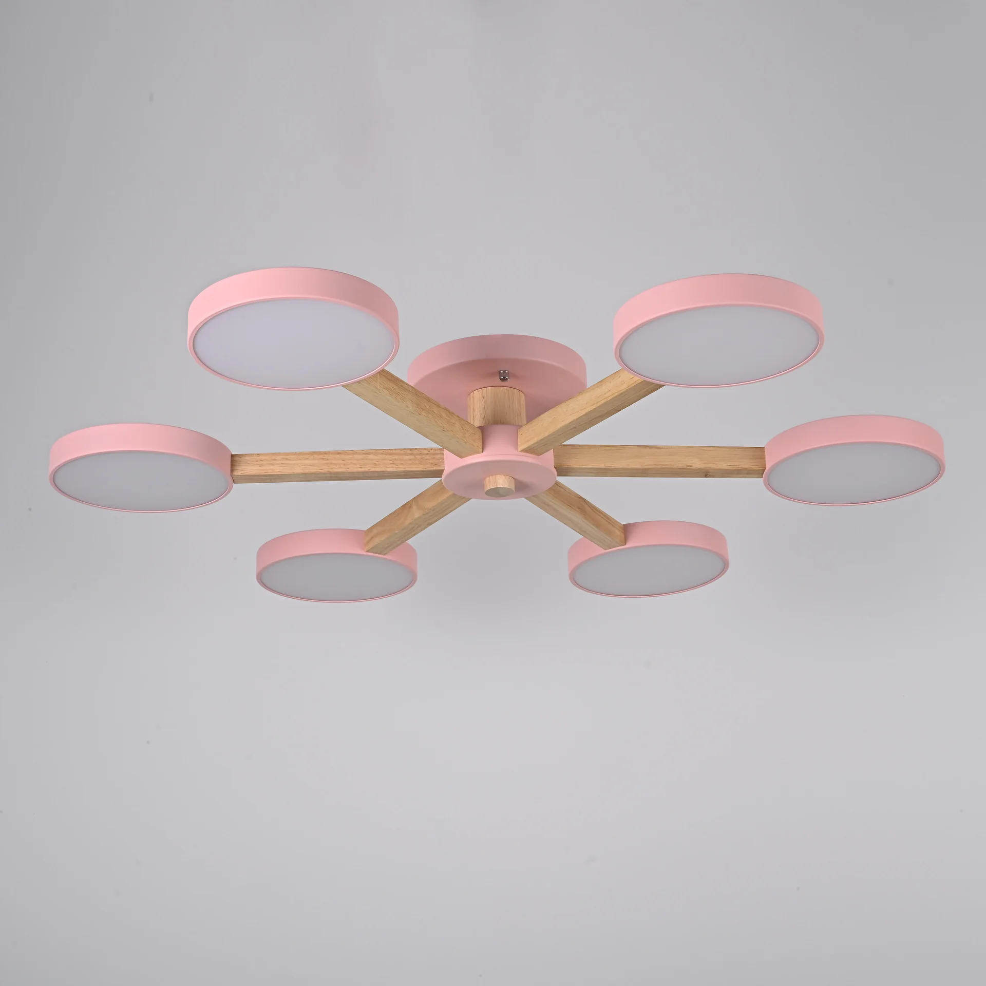 Потолочная люстра TURNA 6 Pink - миниатюра 4