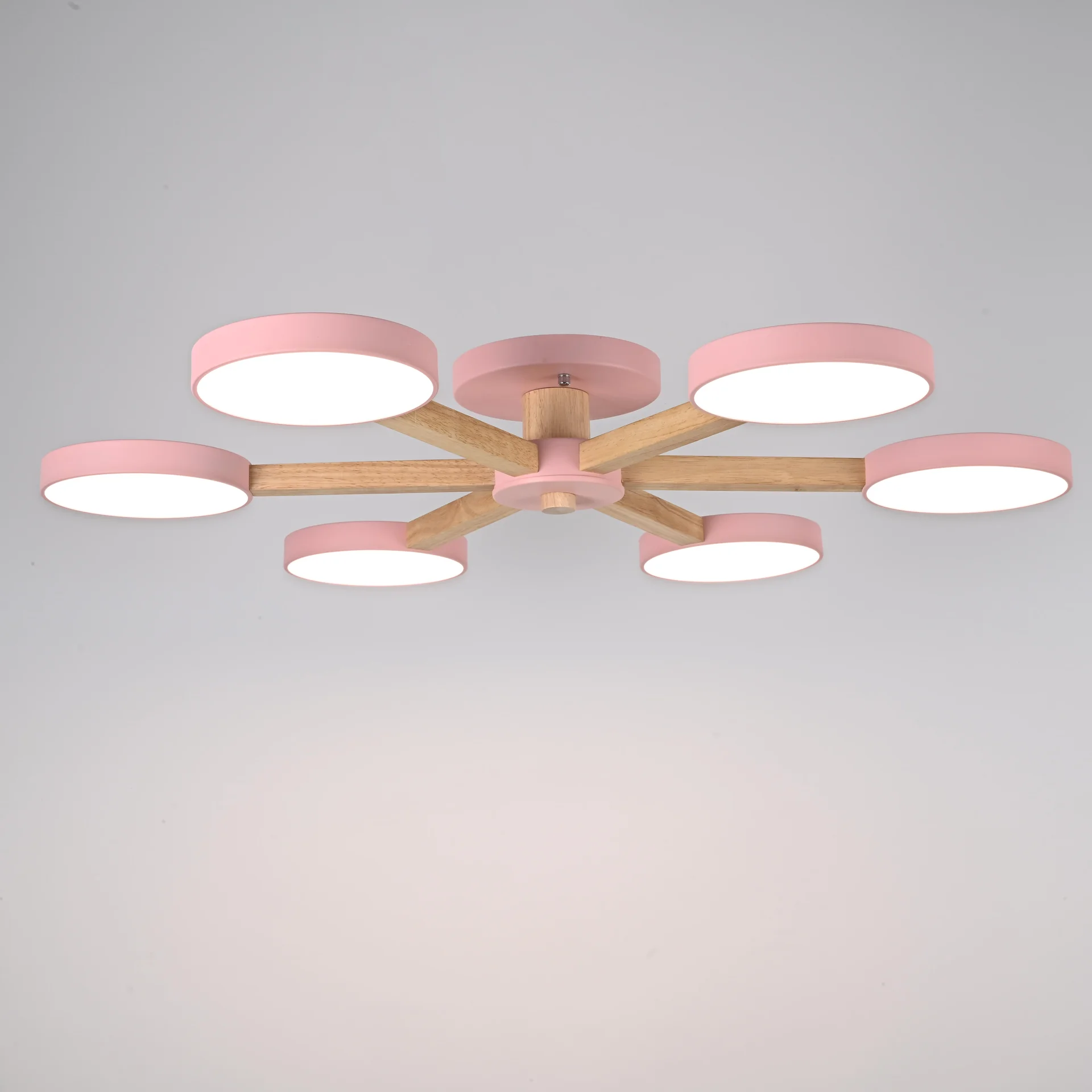Потолочная люстра TURNA 6 Pink - миниатюра 5