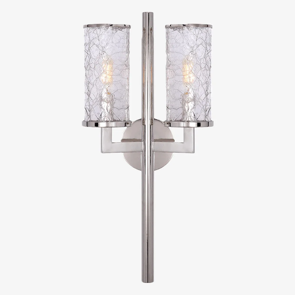 Бра Liaison Double Arm Sconce Хром - изображение 1